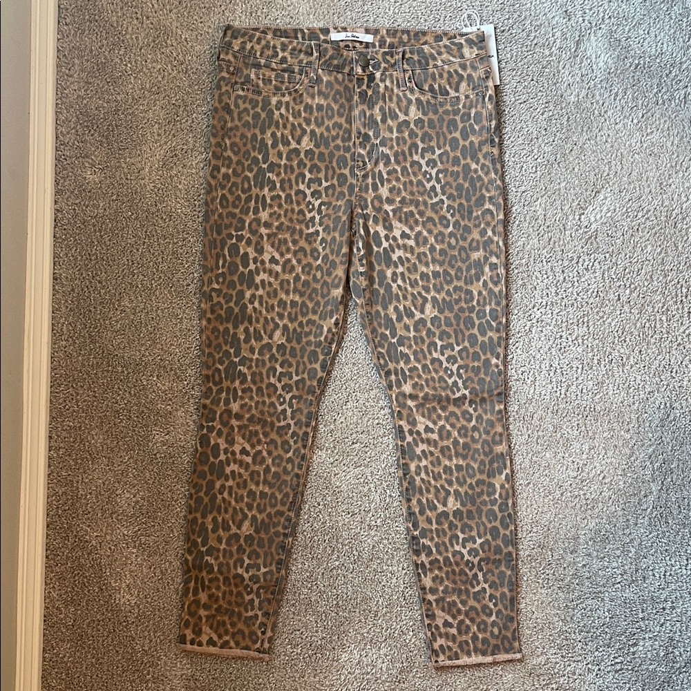Sam Edelman-The Stiletto Animal Print Skinny Jeans